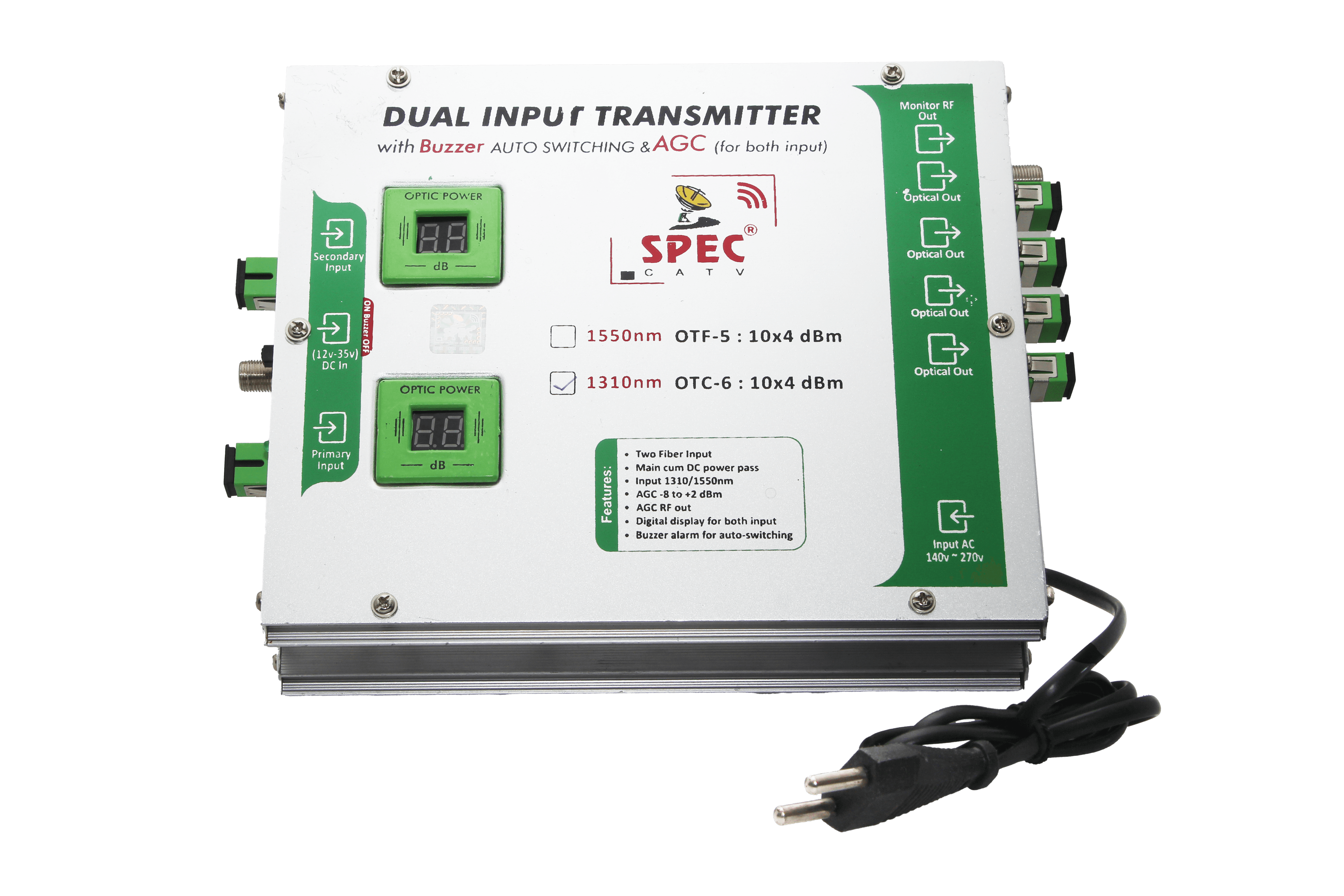 Spec Technology | CATV, FTTH & Optical Fiber Equipment Manufacturer