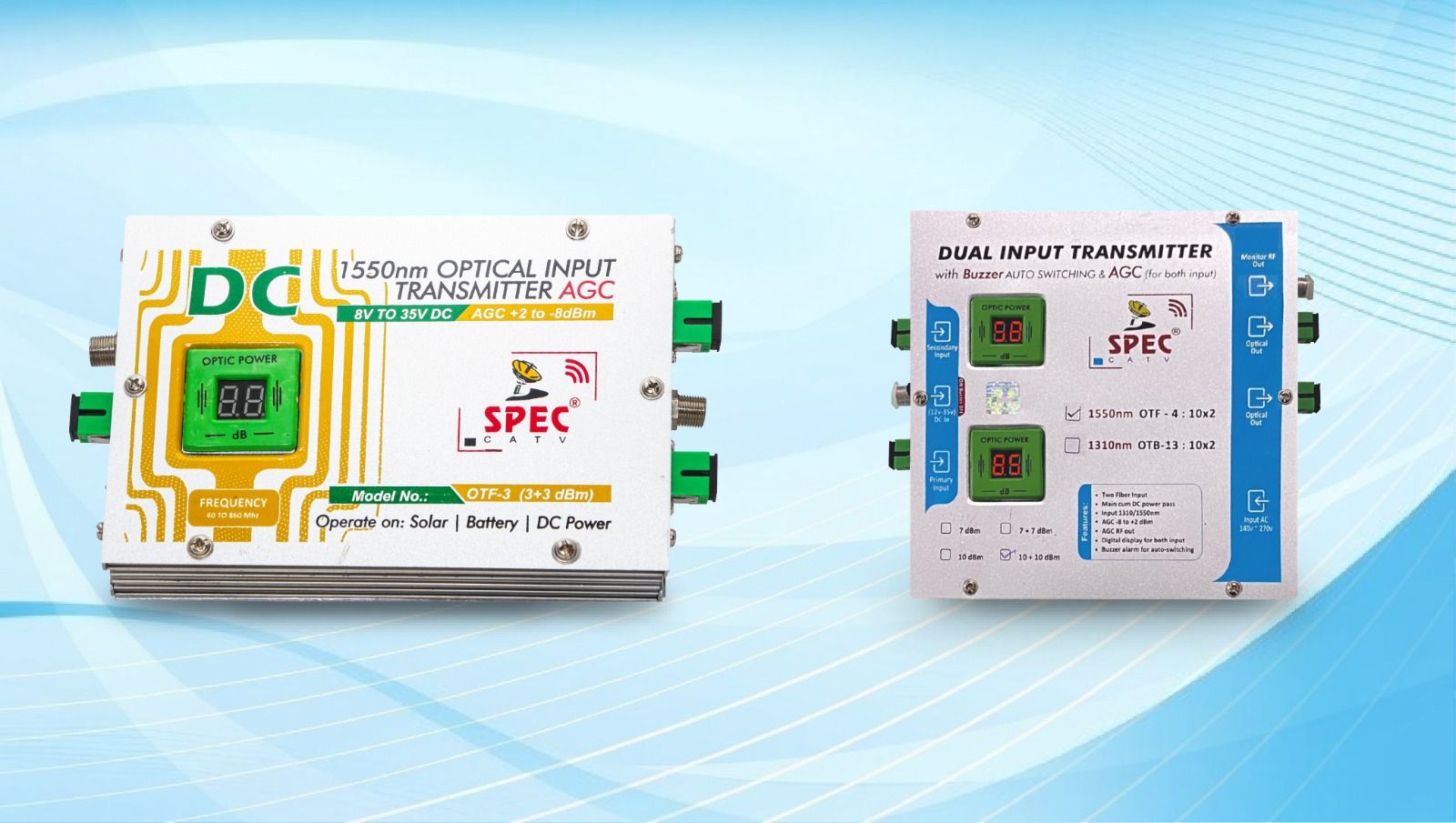 Spec Technology | CATV, FTTH & Optical Fiber Equipment Manufacturer
