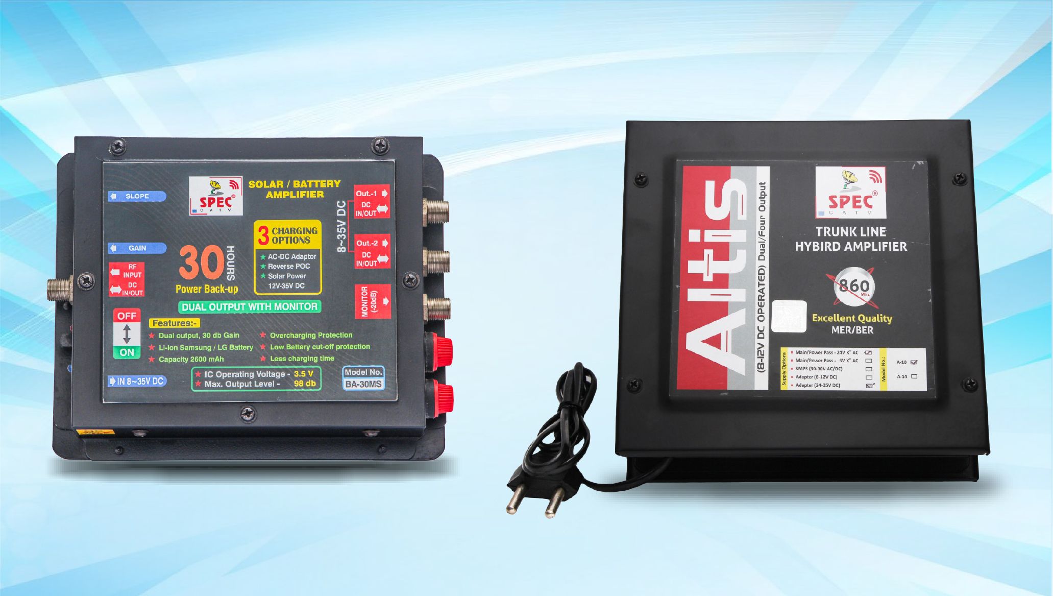 Spec Technology | CATV, FTTH & Optical Fiber Equipment Manufacturer
